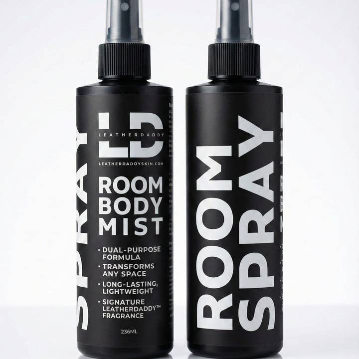 LeatherDaddy Skin Co. - Wholesale Face & Body Mist/Water - LeatherDaddy Room & Body Mist - 236ml0