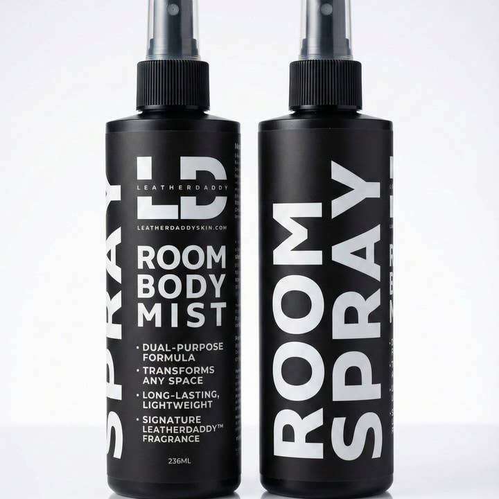 LeatherDaddy Skin Co. - Wholesale Face & Body Mist/Water - LeatherDaddy Room & Body Mist - 236ml