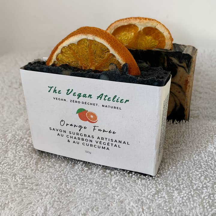 The Vegan Atelier - Wholesale Bar Soap - Smoked Orange Soap0