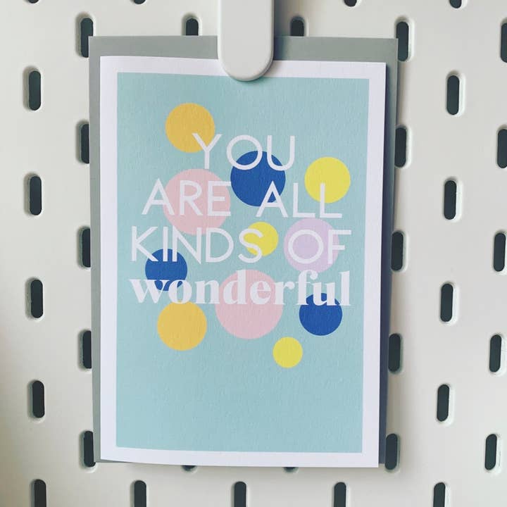 You Are All Kinds Card for wholesale by Always Sparkle