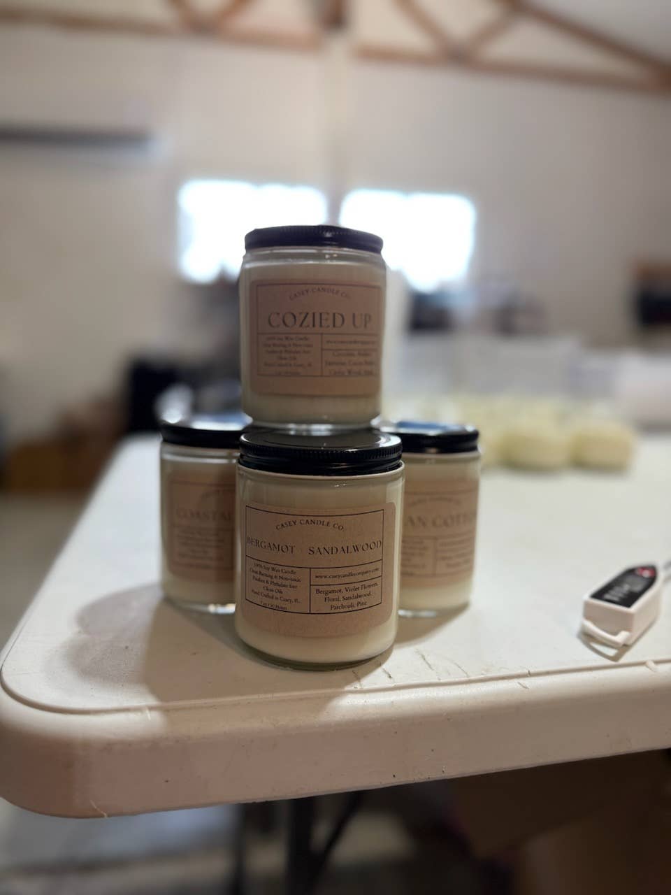 Casey Candle Company - Wholesale Jar/Filled Candle - 7oz 100% Soy Wax Candle1