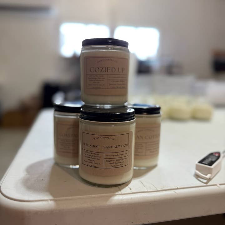 Casey Candle Company - Wholesale Jar/Filled Candle - 7oz 100% Soy Wax Candle1