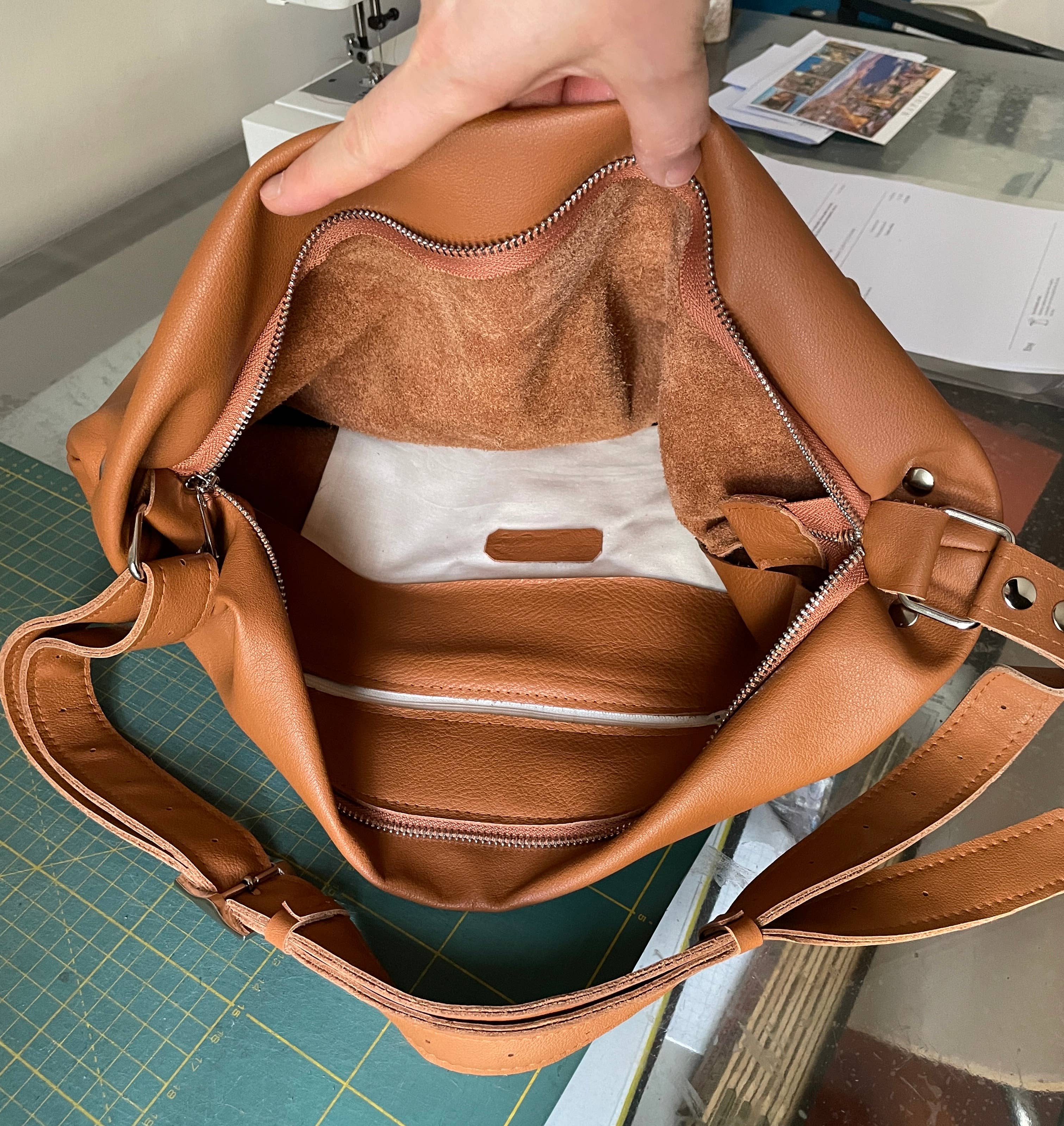 BBagdesign – wholesale Axelremsväska – Dam – Brun läderväska7