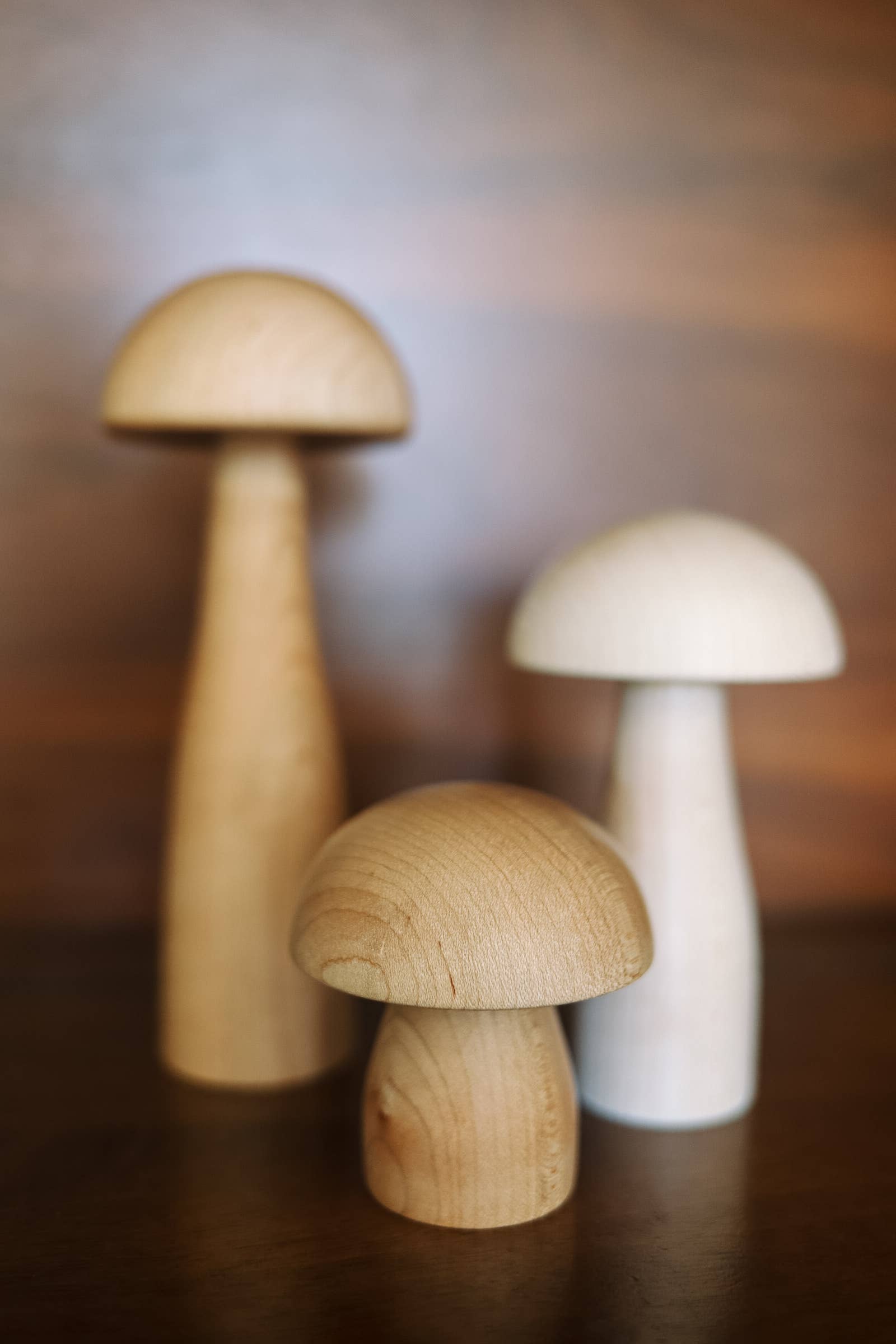 Make It Slow | Modern Woodworking the Old Fashioned Way - Wholesale Decorative Tabletop Object - Magical Maple Mushroom • Spring Foraging Unique Decor1