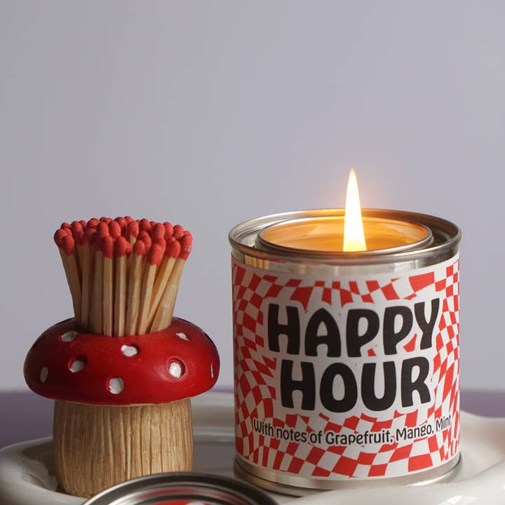 Vela de cera de soja Happy Hour para venta al por mayor de Fleetwood Candle Co.