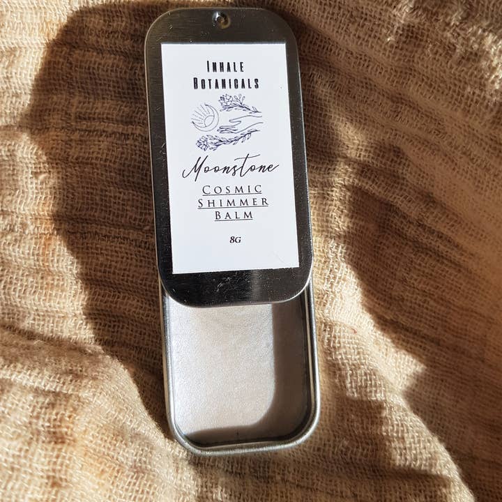 Inhale Botanicals – wholesale Body glitter/shimmer – Moonstone Cosmic Shimmer Balm