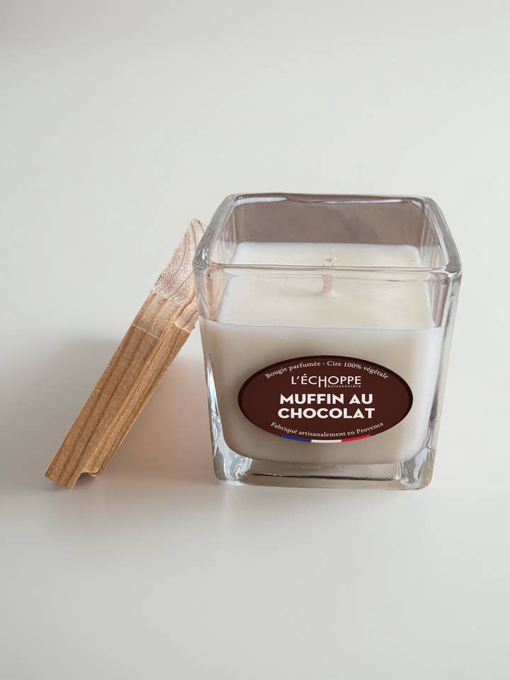 Chocolate Muffin - Scented Candle 85g for wholesale by L'Échoppe Buissonnière