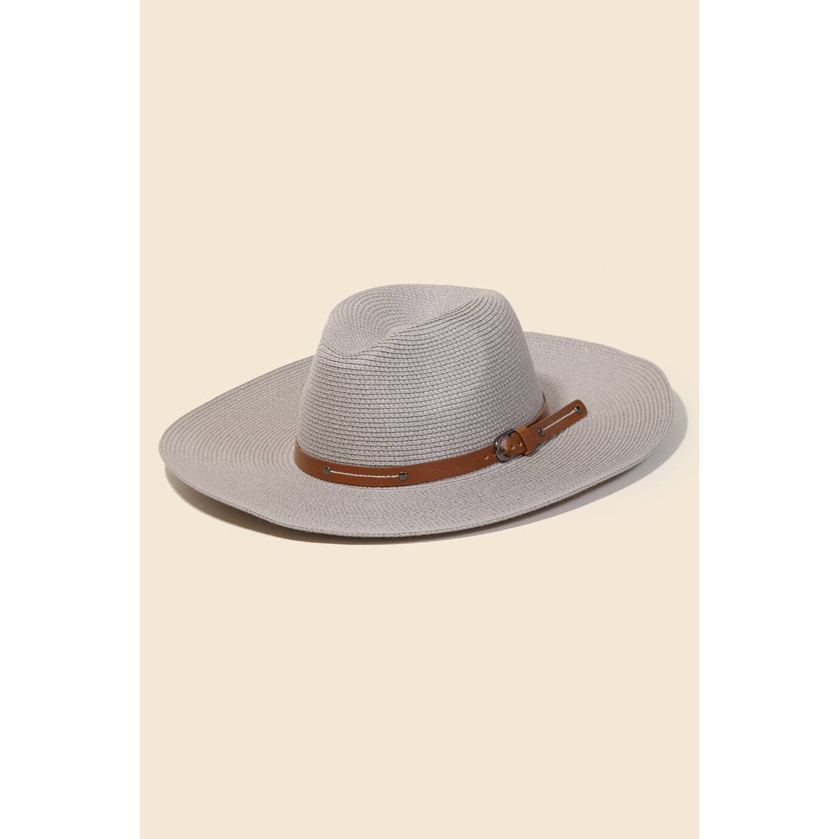 Anarchy Street - Vendita all'ingrosso Cappello di paglia - Donna - Cappello Fedora con fibbia intrecciata1