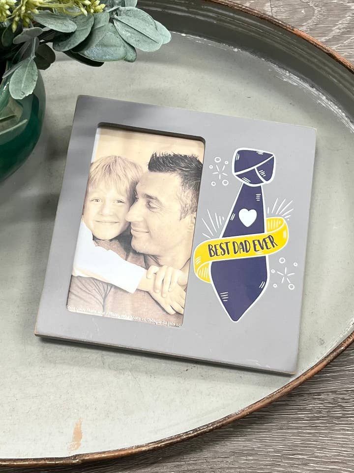 Cornice per targa «Best Dad» per la vendita all'ingrosso da parte di Two Cute Boutique LLC