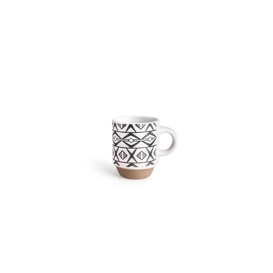 Ibili - Wholesale Coffee/Tea Cup - IBILI - Set of 4 Marken Mugs + Stand2
