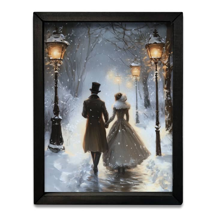 HMK278 Winter Wedding Box Frame for wholesale by JanMichaels Art & Home