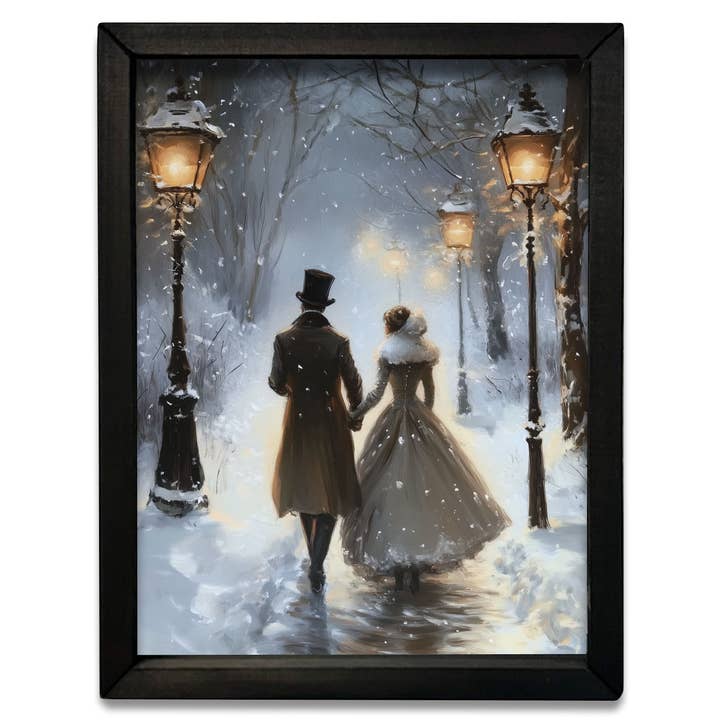 Cadre Boîte de Mariage d'Hiver HMK278 pour la vente par JanMichaels Art & Home