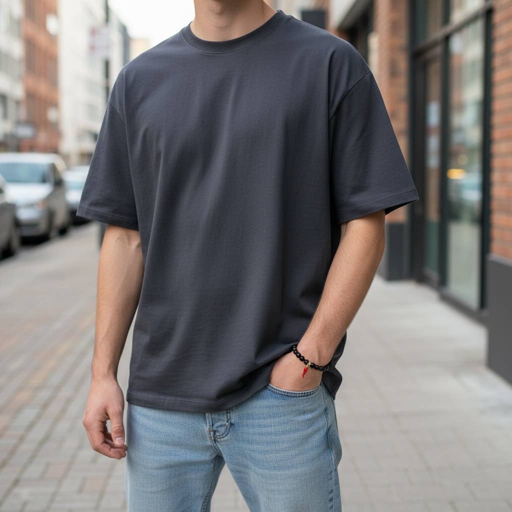 Love, Lisa - Vente Bracelets à breloques/pendentifs - Bracelet en perles de pierre précieuse noire avec cornicello italien pour homme1