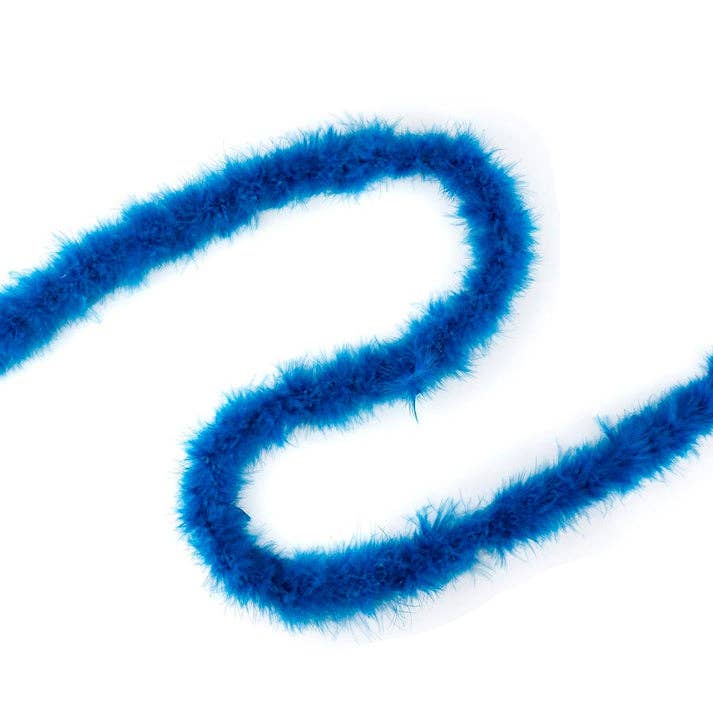 Zucker Feather Products - Vendita all'ingrosso Piume - Boa sottile in piuma di marabù - Turchese scuro