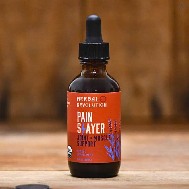 Herbal Revolution Farm + Apothecary - Wholesale Elixir - Pain Slayer: Joint + Muscle Support Elixir