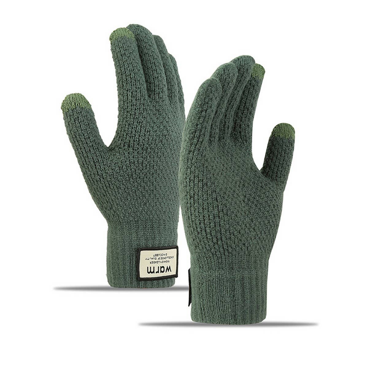 NINEXIS - Wholesale Gloves - Men's - CWAG00541_MEN WINTER WARM KNIT TOUCHSCREEN GLOVES4