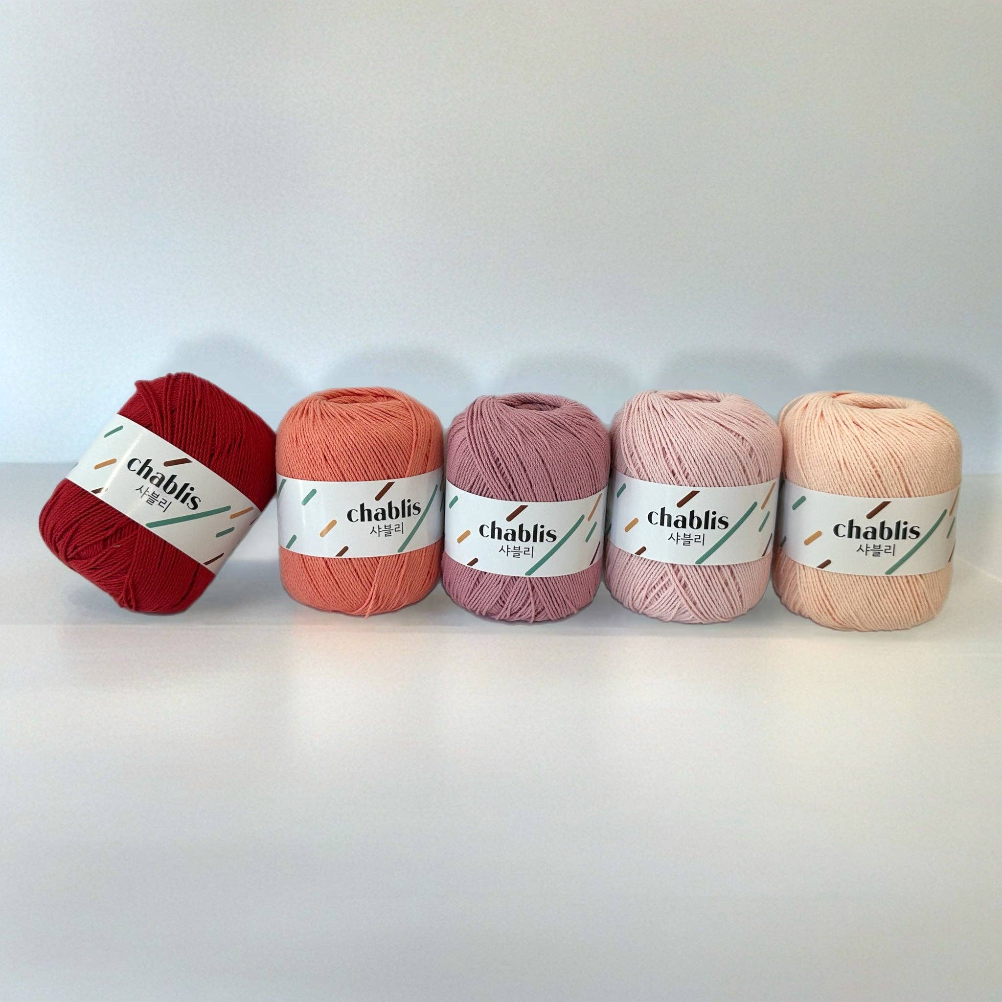 Luv Loop Craft - Wholesale Yarn - 100% Cotton Soft and Durable - Chablis 60g - Best for Crochet3