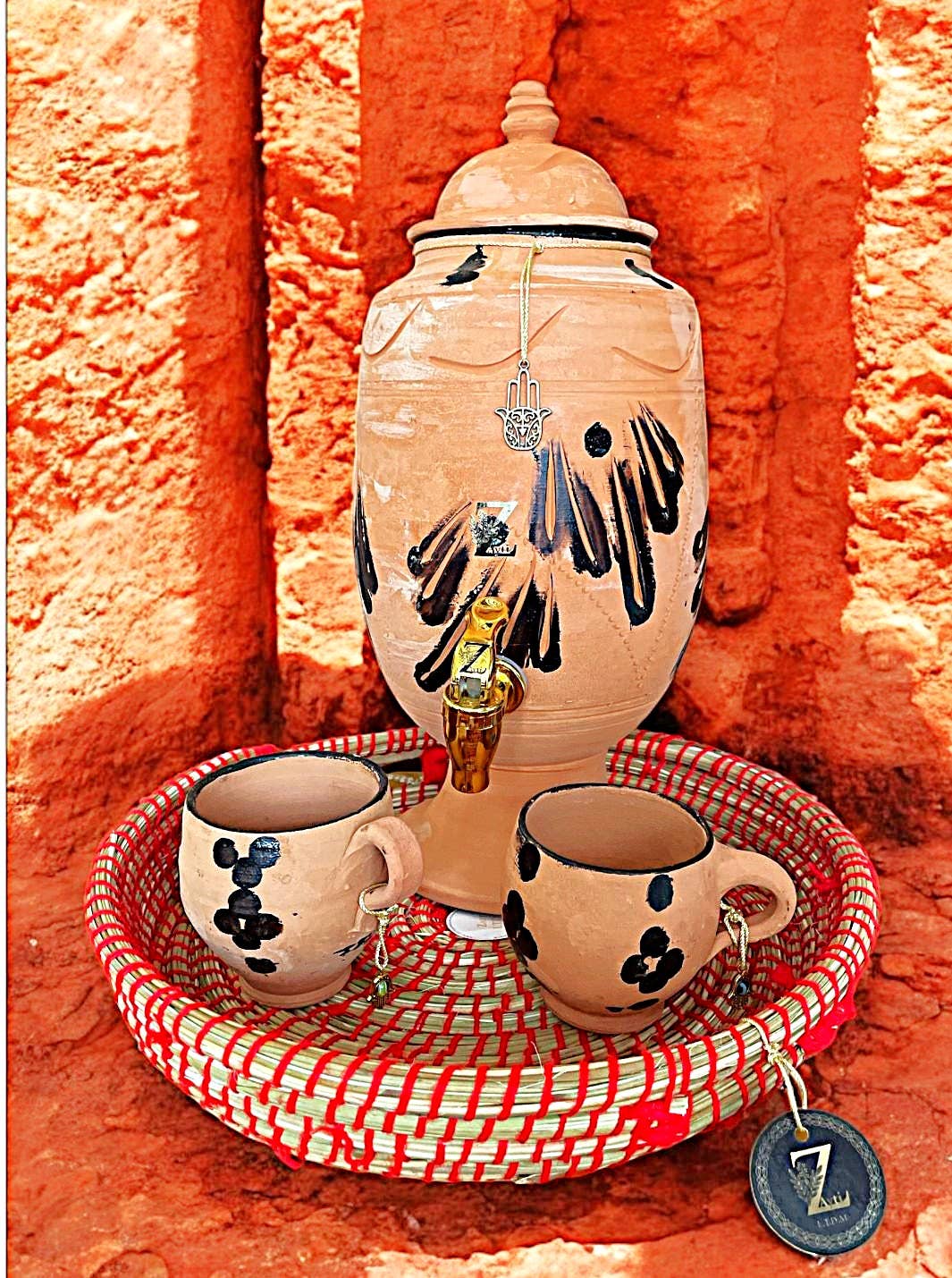 Zayti L.T.D.M - Wholesale Carafe - Moroccan natural clay water jar – Filter and purify1