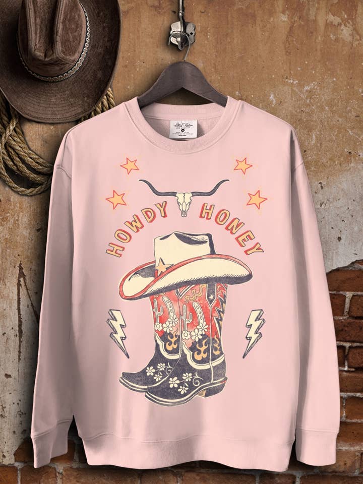 Lotus Fashion Collection – Engroshandel Sweatshirt - Dame – Howdy Honey Sweatshirts