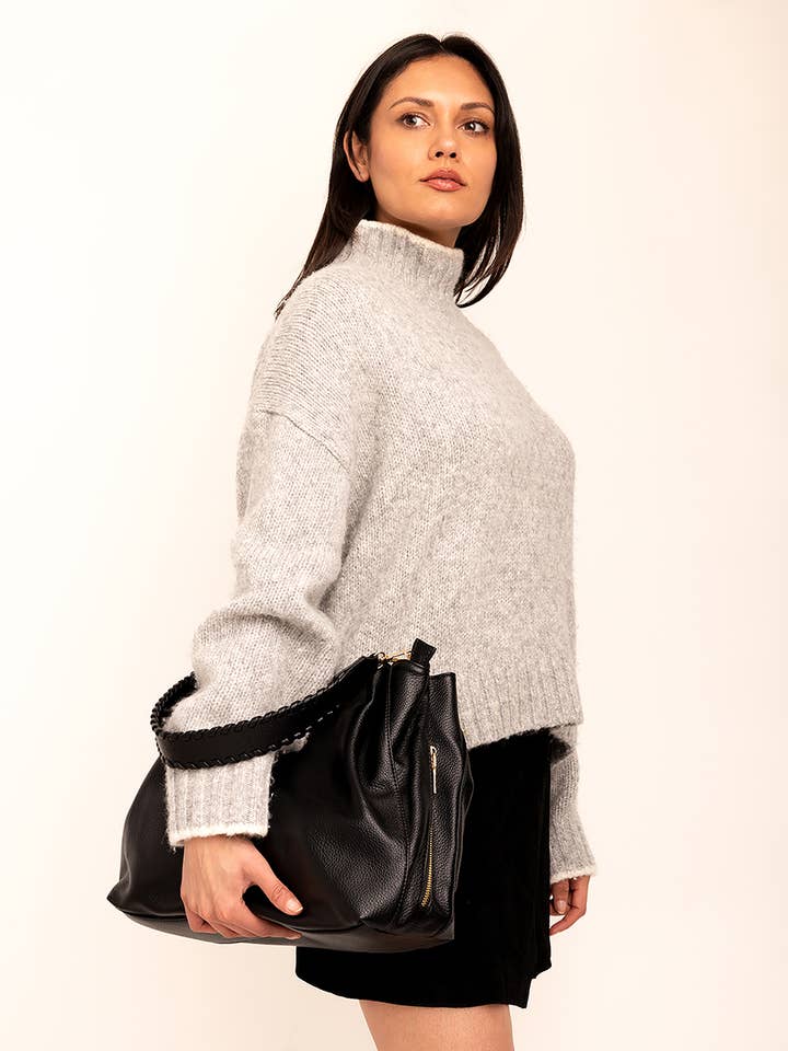 M2764 Grace Tote Bag w/ Whipstitch Handle for wholesale by Jen & Co.