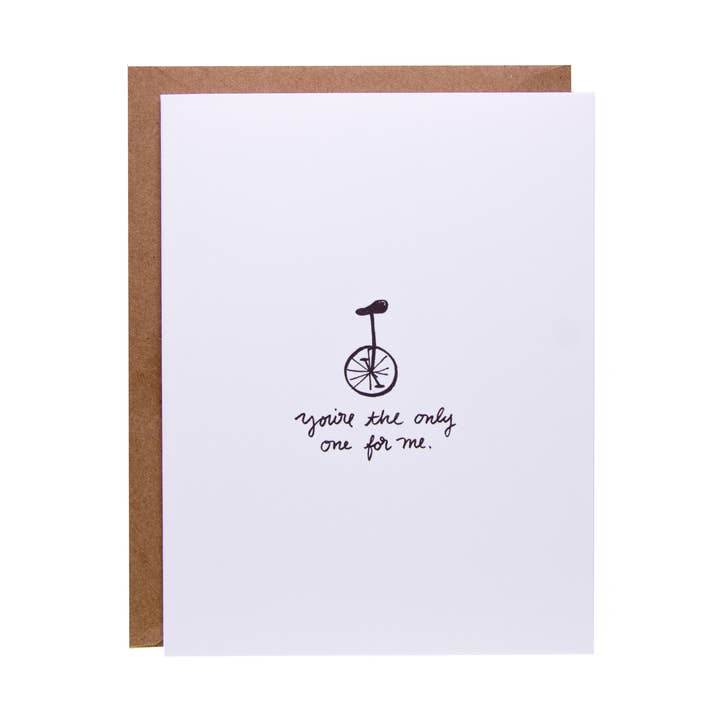 Du er den eneste for mig for engroshandel hos Drawing a Blank Cards + Gifts