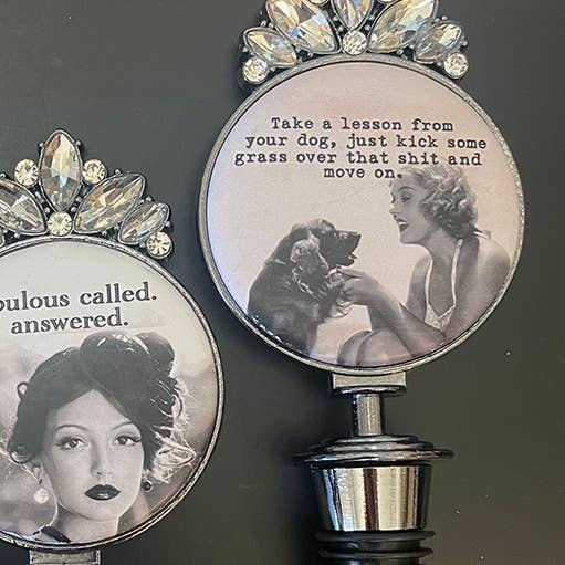 My Favorite Things - Wholesale Wine Stopper - WBS-KICK wine stopper