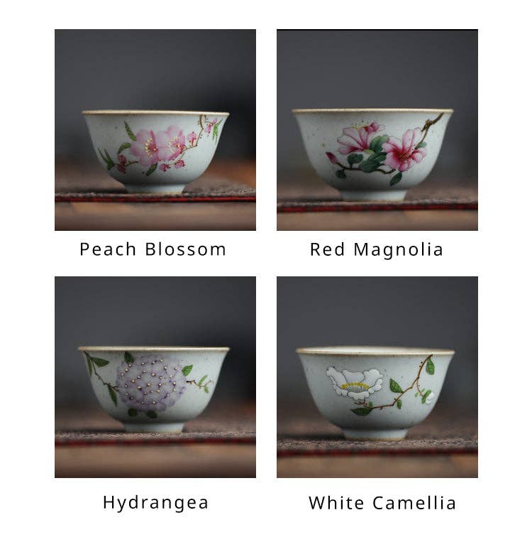 Gohobi （We cover U.S. import duties） - Wholesale Tea Set - Gohobi Hand-painted Floral Tea Set Teapot Tea cup15
