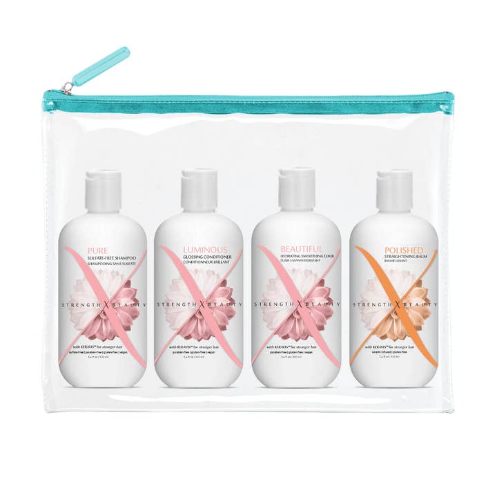 4 Pc. Smoothing Kit | Normal to Medium Hair for wholesale by Strength x Beauty