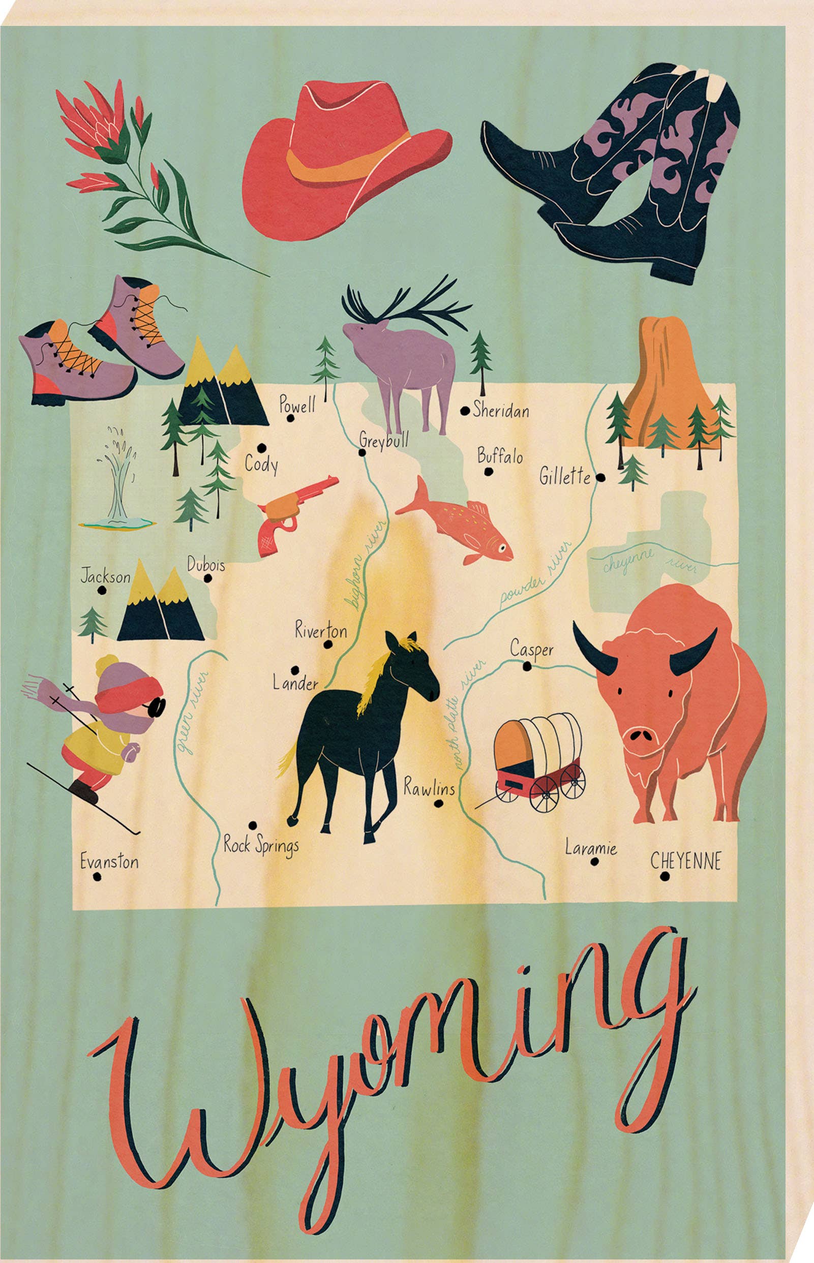 Works of Heart - Vendita all'ingrosso Cartoline - Home State Home Cartoline49