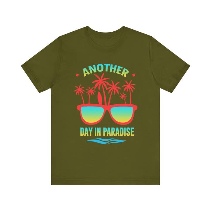 RC'nSONS - Wholesale Screen Printed T-Shirt - Unisex - Another Day In Paradise Unisex Tee41