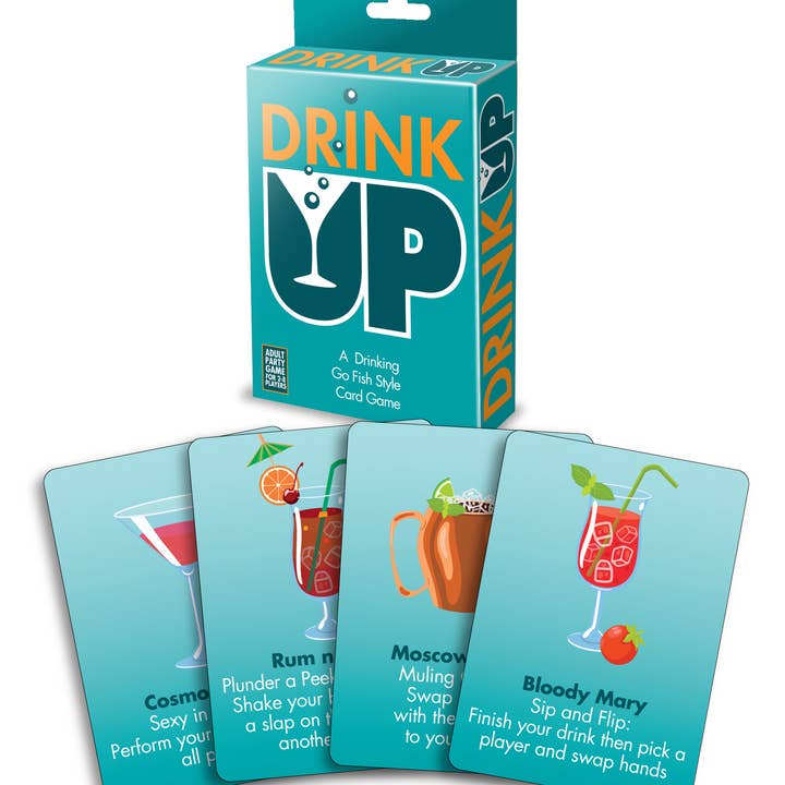 Little Genie Productions - Wholesale Card Game - Drink Up Go-Fish Style Drinking Card Game