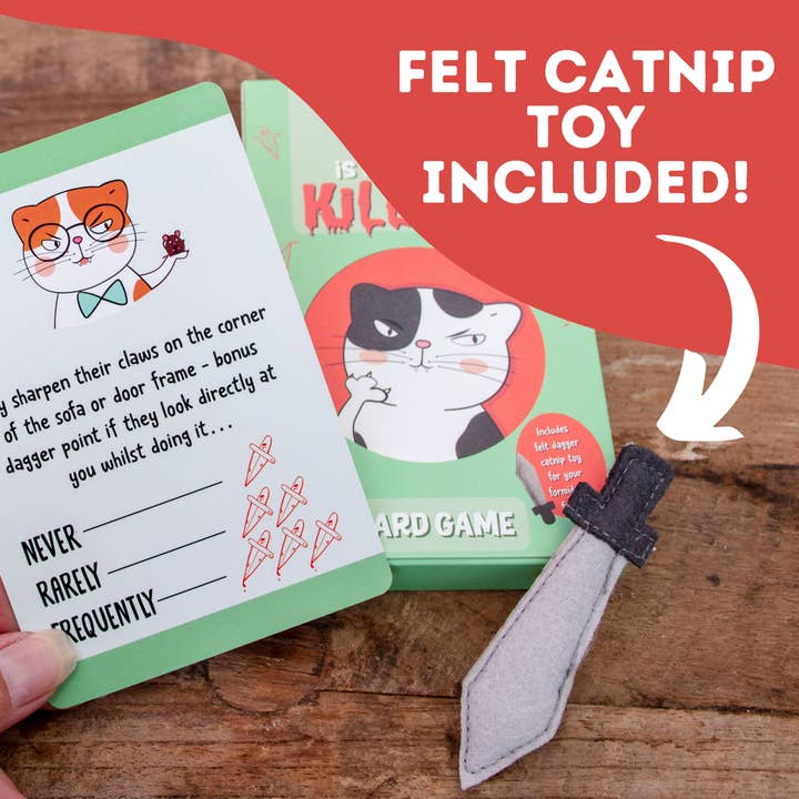 Boxer Gifts - Wholesale Card Game - BESTSELLER - Is Your Cat is Trying to Kill You Card Game