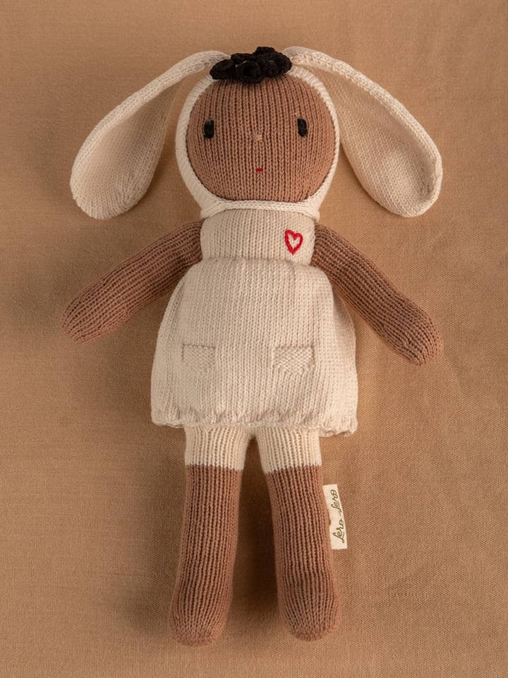 CANELA, the fair trade handmade mixed race doll for wholesale by Lero Lero KID