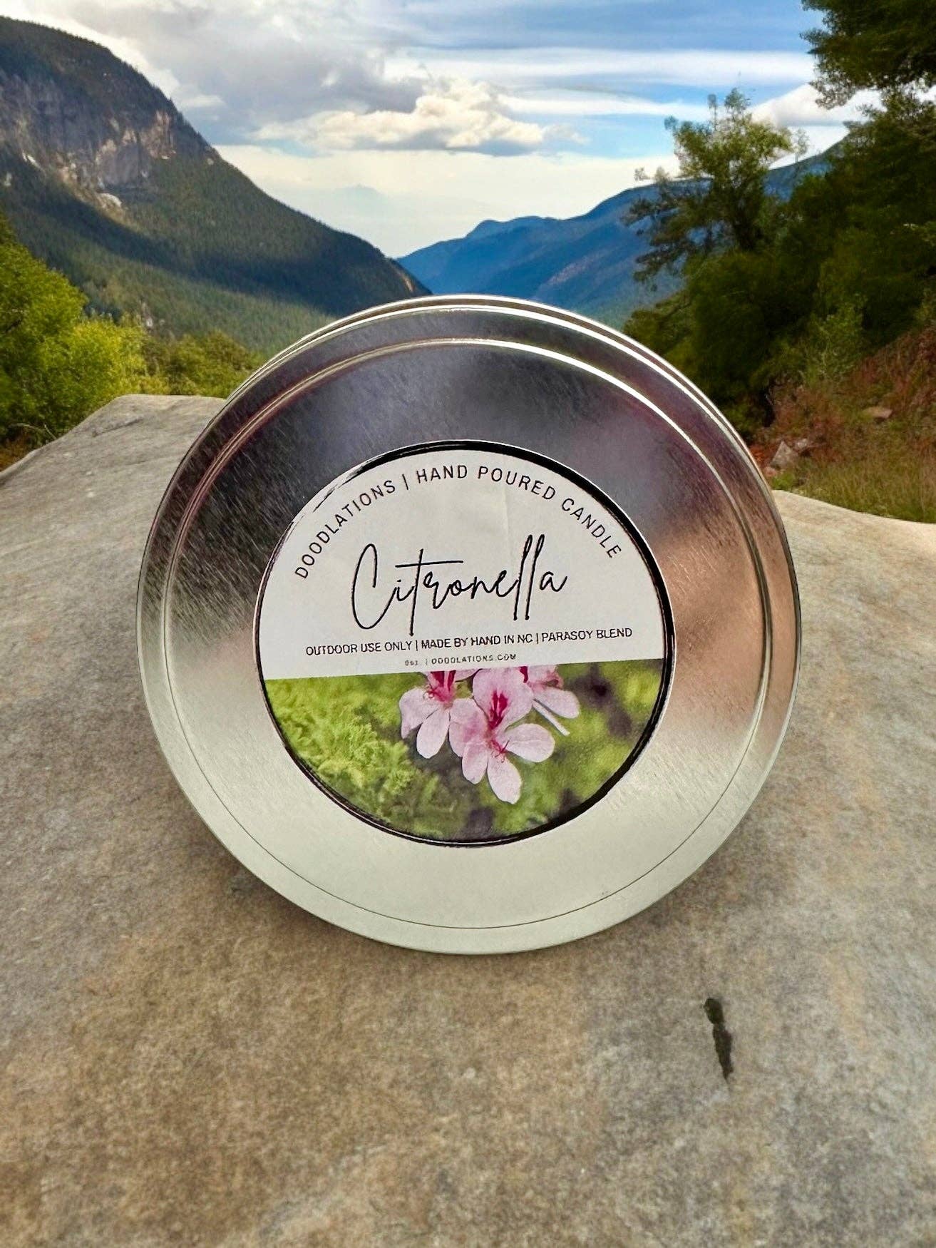 Doodlations - Wholesale Travel Candles - Citronella Candle1
