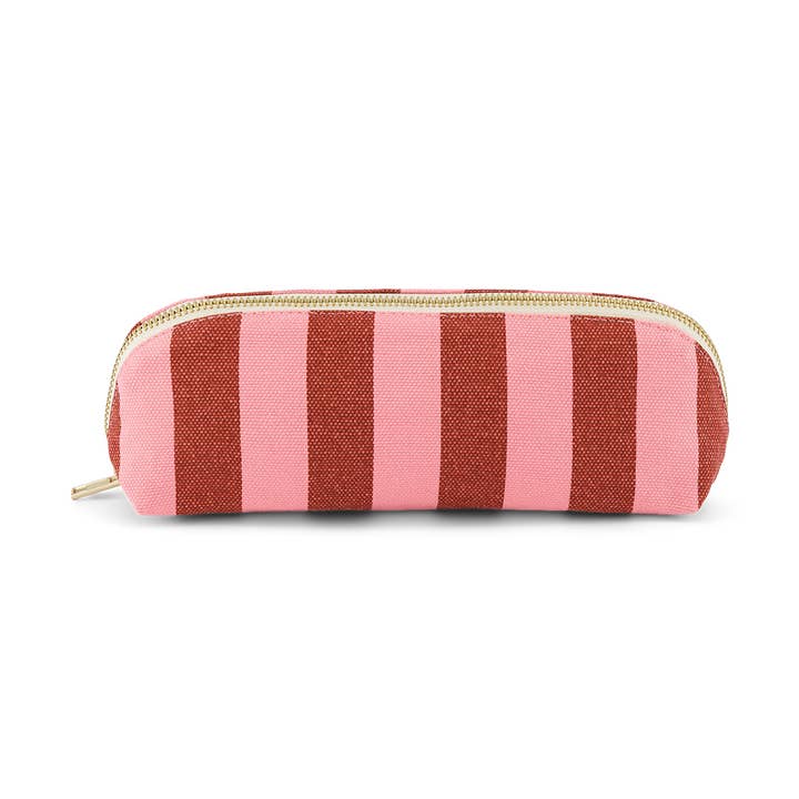 Rose in April - Wholesale Pencil Case/Pouch - PENCIL CASE GASTON STRIPES BRICK / PINK0