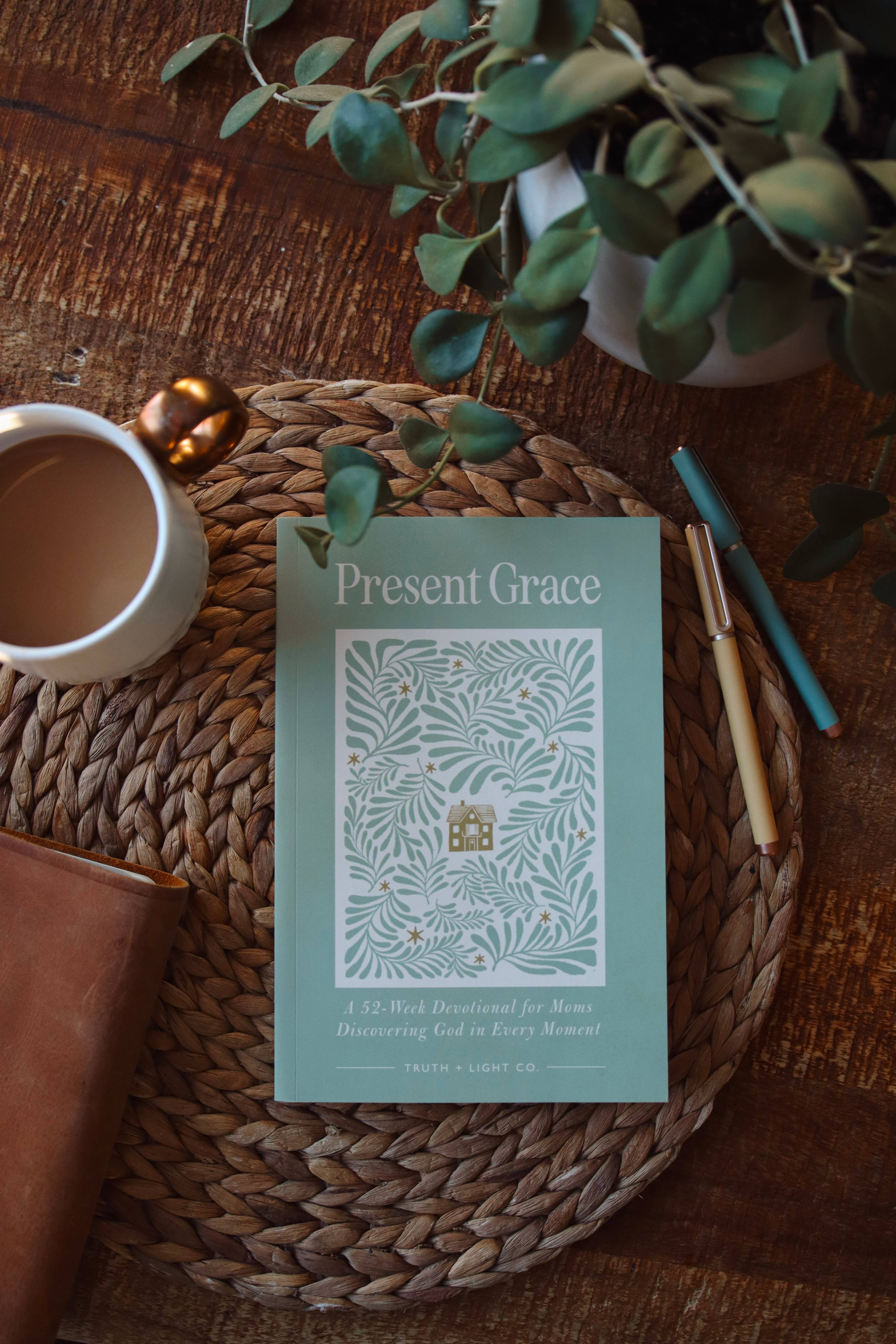 Paper Peony Press - Wholesale Religion - Present Grace: A 52-Week Devotional for Moms 1