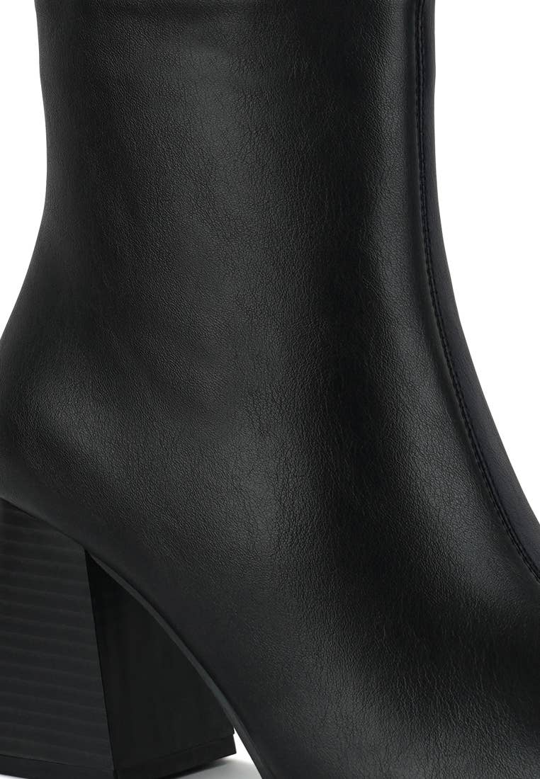 Rag Company - Wholesale Chelsea Boots - Women's - Cox Cut Out Block Heeled Chelsea Boots6