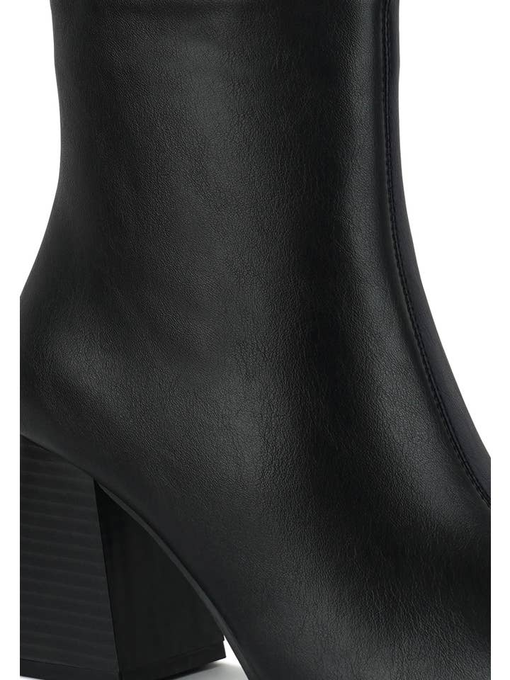 Rag Company - Wholesale Chelsea Boots - Women's - Cox Cut Out Block Heeled Chelsea Boots6