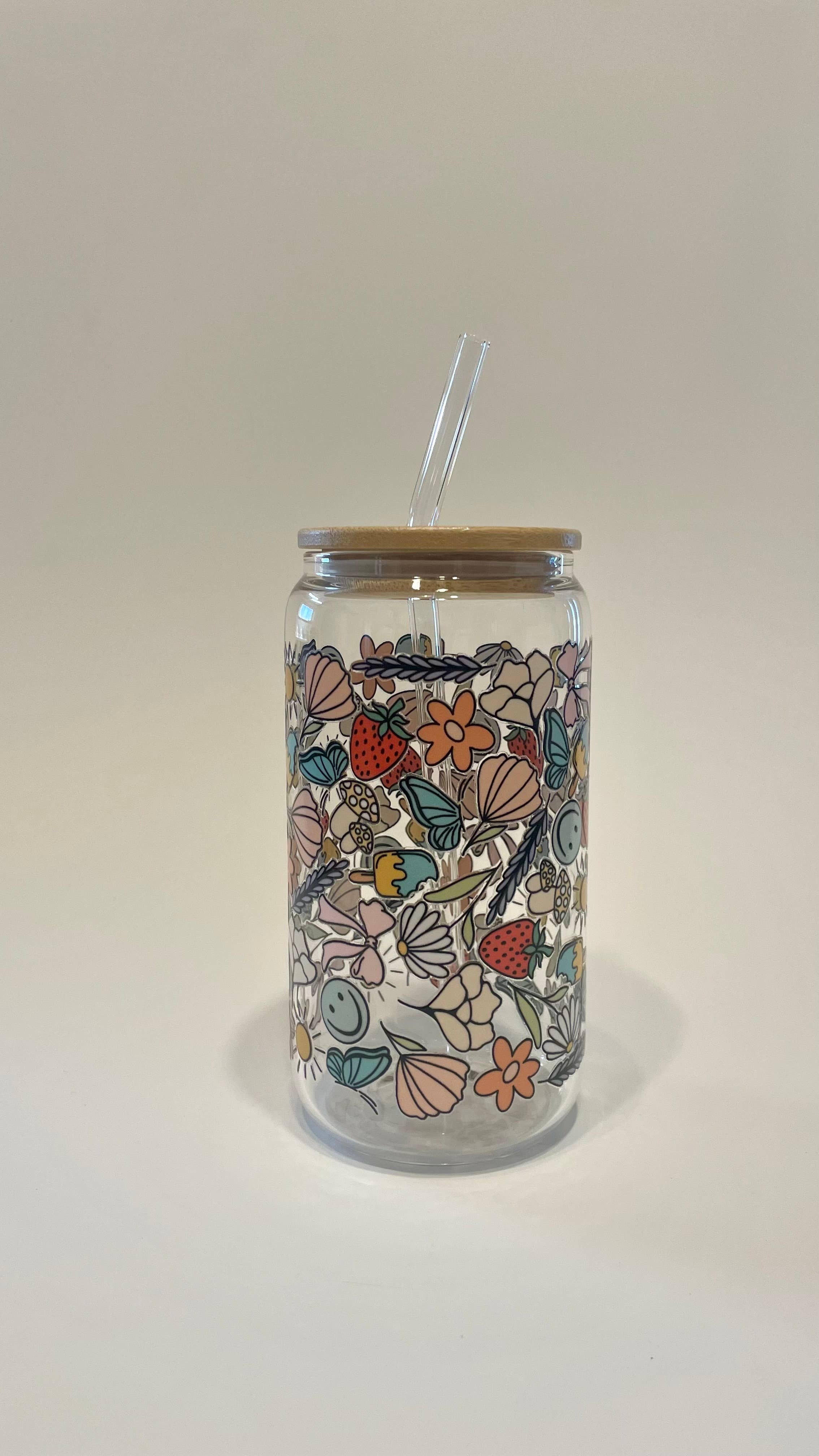 Amelia & Co - Wholesale Drinking Glass/Cup - Groovy Glass Can Cup, Libby Glass 1