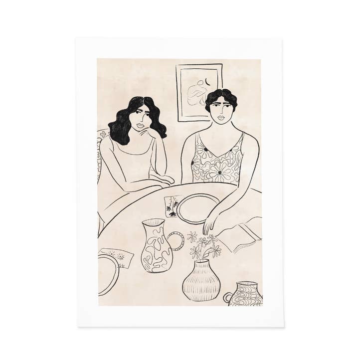 Girls Art Print for wholesale by Alja Horvat d.o.o.