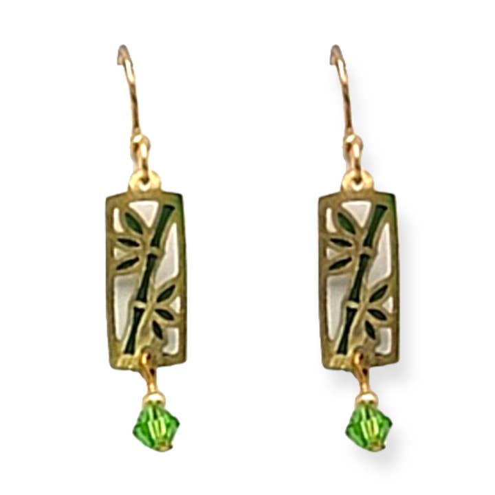 BAMBUS M/GRØN DRÅBE for engroshandel hos Beautiful Medusa