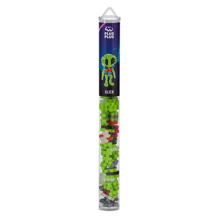 Plus-Plus USA - Wholesale Build-a-Toy - Kids - Tube - Alien