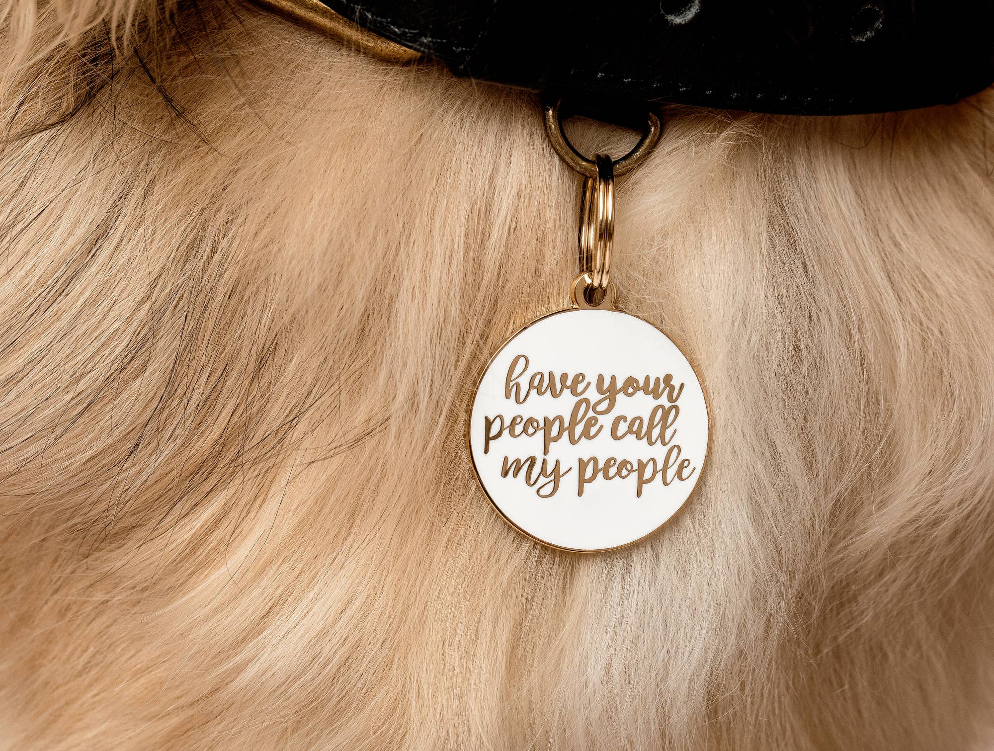Two Tails Pet Company - Wholesale Pet Identification Tag - Dog - Have Your People Call My People Pet ID Tag6
