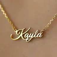 JoyPersonalized - Wholesale Pendant/Charm Necklace - 14k Solid Gold Name Necklace-Customized Necklace, 50 Microns6