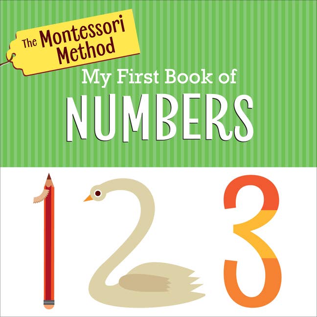 Bradley's Book Clearance - Wholesale Early Reader Book (6-8) - Montessori Method: My First Book Of Numbers