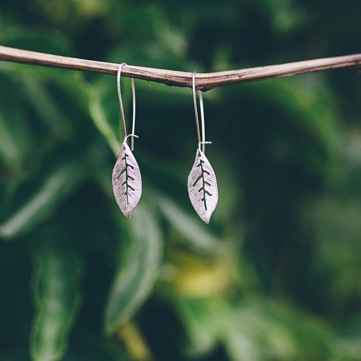 Bec Stern - Wholesale Dangle Earrings - Leaf Earrings1