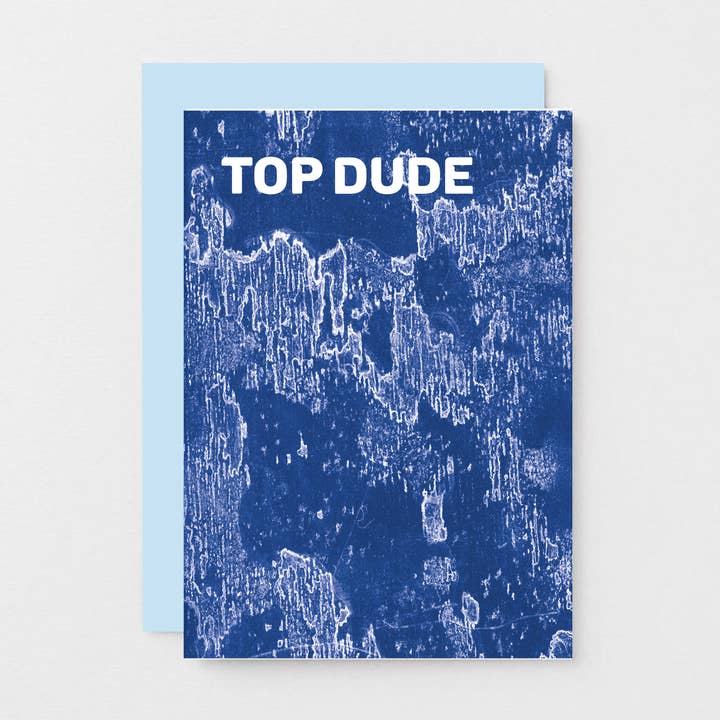 Top Dude Everyday Greeting Card for wholesale by SixElevenCreations