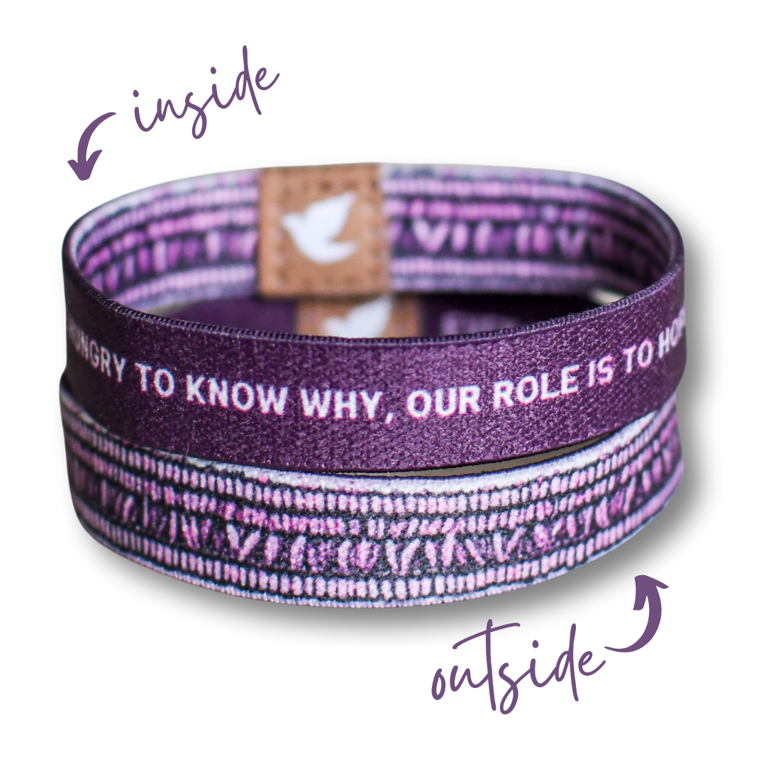 Pink Salt Riot - Wholesale Woven/Braided Bracelet - We Don’t Have to Know Why Women’s TruthBand3