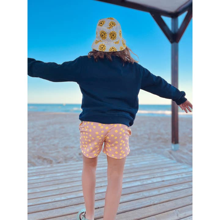 Mon Coeur - Wholesale Bucket Hat - Kids - Recycled Cotton Reversible Denim Hat