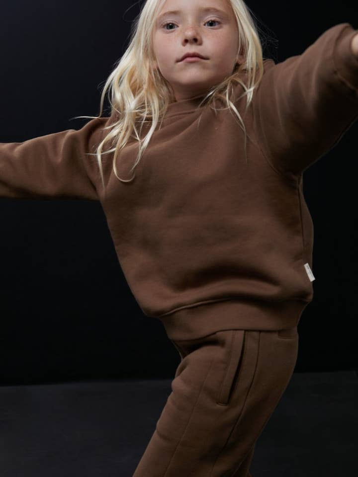 Sudadera polar oversize para venta al por mayor de SOW Kids